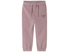 Name It elderberry/bow sweatpants